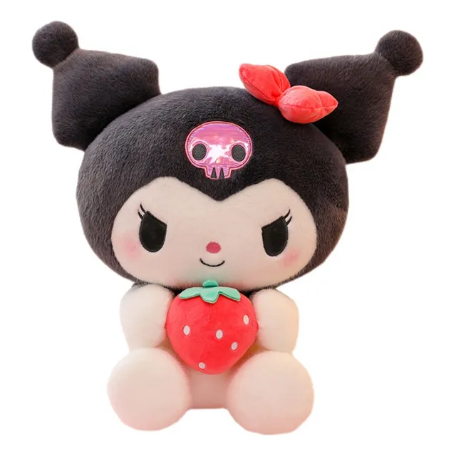 Peluche Kuromi My Melody De Fresa Adorables Juguetes 30cm