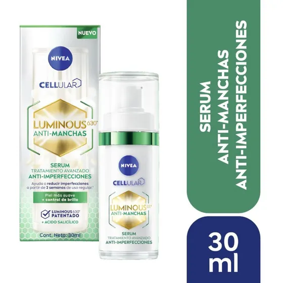 Nivea Serum Luminous Tratamiento Avanzado Antiimperfecciones