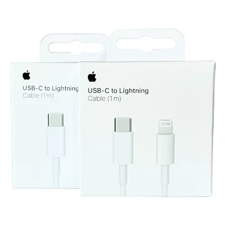Cabo Original Apple iPhone Tipo C Lightning 100% Original Nf