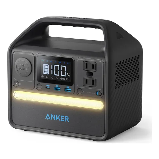 Estación De Energía Portátil Anker 521 256wh 6 Puertos