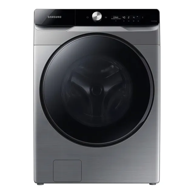 Lavasecadora Samsung 20 kg Lavado y 13 kg Secado EcoBubble color Acero Platinado