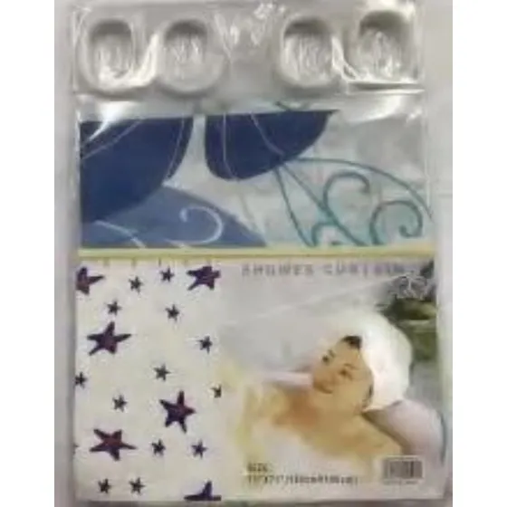 Cortina Para Baños Con Diseño Al Mayor Y Detal