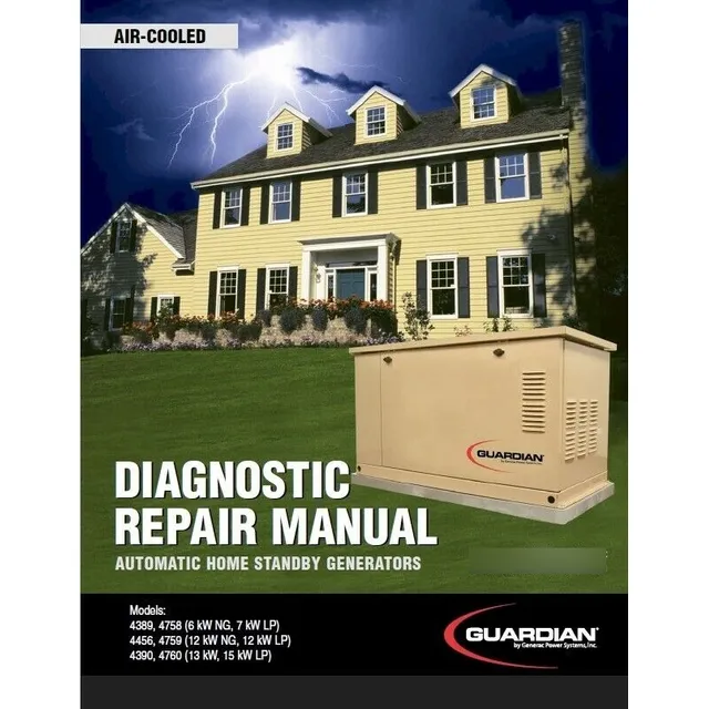 Generac 0e3586 Manual De Reparacion Y Diagnostico 