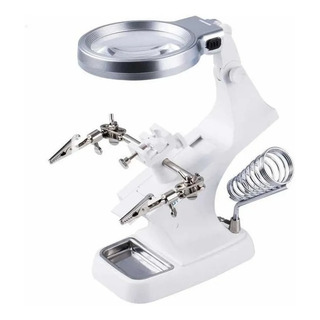 Lupa Con Luz Mesa Lupa Con Pinza Lámpara Led Lupa 3x / 4.5x Lupa Con Luz Mesa Lupa Con Pinza Lámpara Led Lupa 3x / 4.5x