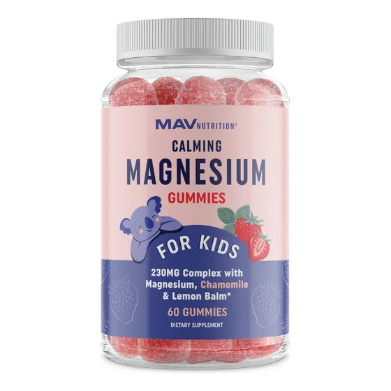 Gomitas Calmantes De Magnesio Mav Nutrition Kids 60 Gomitas