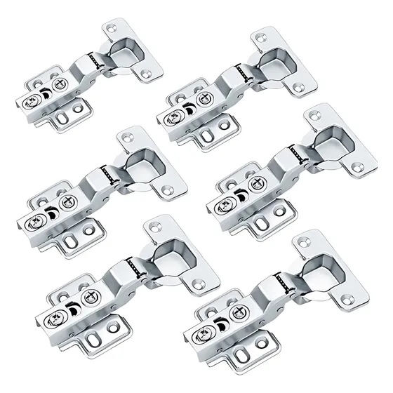 Pack X6 Bisagras Autoreten De Cazoleta 35mm Semi Curva