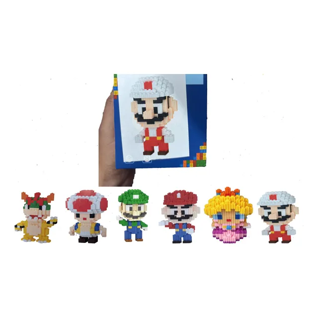 Juguete De Fichas Para Armar (magic Block) Figura Armable