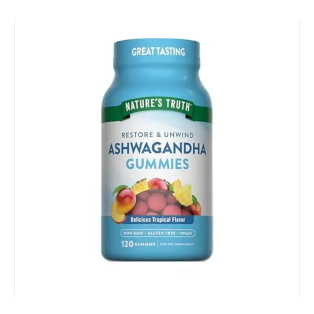 Gomitas Ashwagandha 120 Unidades Sabor Tropical