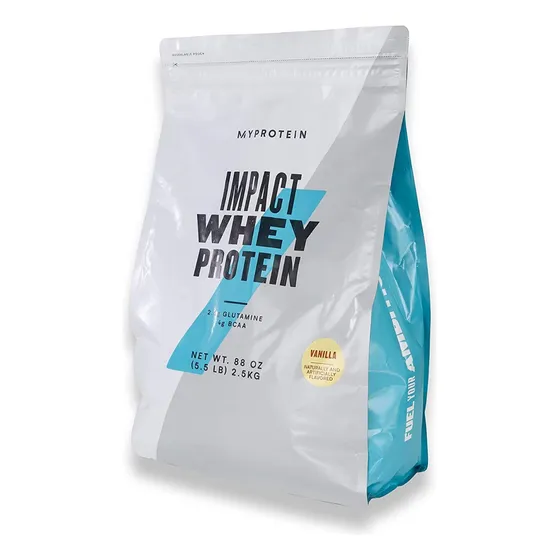 Impact Whey Isolate / 2.5 Kg - 100 Servicios / My Protein Sabor Vanilla