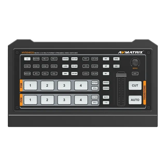 Avmatrix Shark Switcher/mixer De Video 4ch Live Streaming