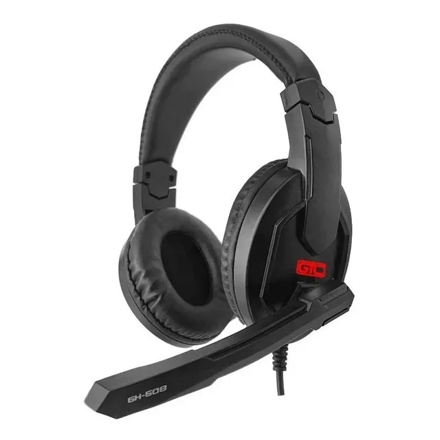Auricular Gamer Gtc Hsg-605 Con Luz Microfono Para Pc