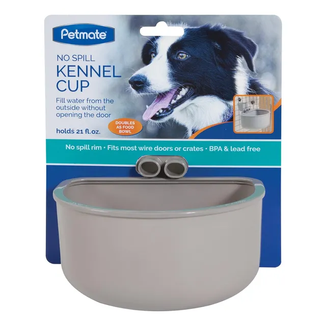 Kennel Bebedero 595 Ml, Coloca El Agua Sin Abrir La Puerta