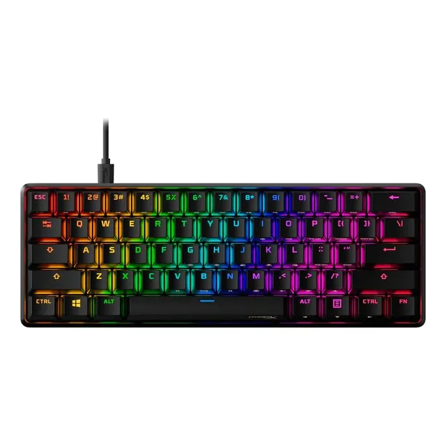 Teclado Mecánico Para Juegos Hyperx Alloy Origins 60 Black