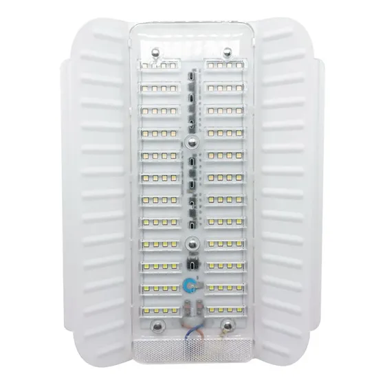 Lampara Reflector Led 100w 110v Aluminio Blanco Antiagua X10