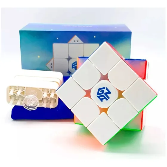 Cubo Profesional Magnético 3x3x3 Gan 12 Maglev Uv Nuevo