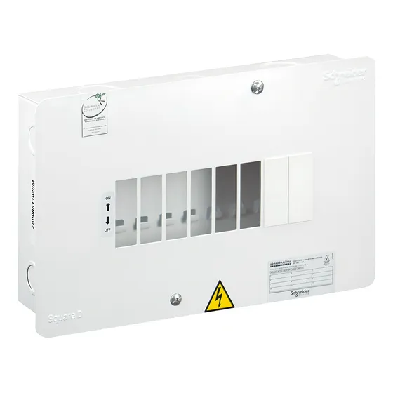 Tablero Eléctrico Schneider Vtq-m Bifásico 8 Circuitos 75 A
