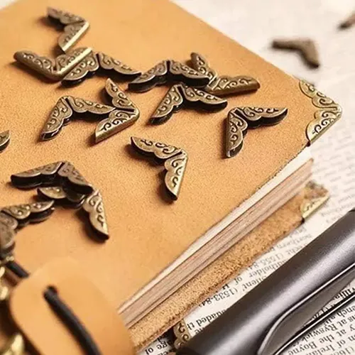 6pcs L Shape Brass Flat Corner Drawer Fixed Corner Code | MercadoLivre