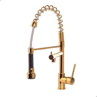 Torneira Cozinha Gourmet Monocomando Gold Dourada 50 Cm Torneira Cozinha Gourmet Monocomando Gold Dourada 50 Cm