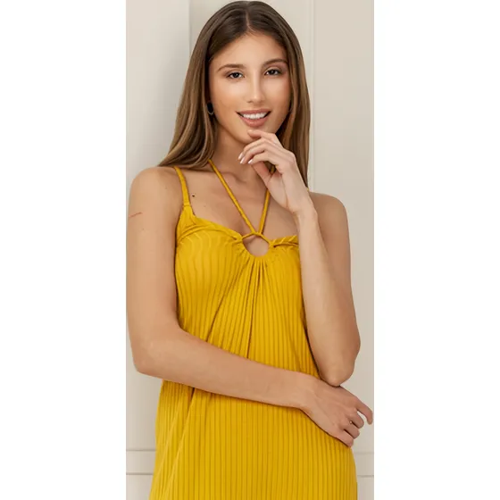 Vestido Maxi Morley Suelto Bretel Mochi Mujer