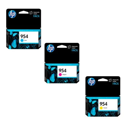 Pack Kit 3 Cartucho Hp 954 Colores Nuevos 