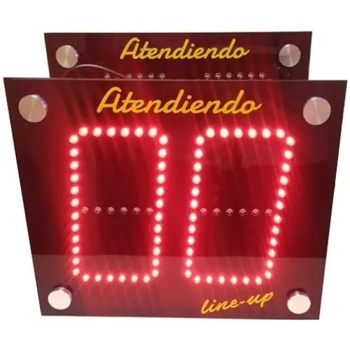 Kit Turno Organizador De Colas Rojo Verde Azul Blanco Nuevo!