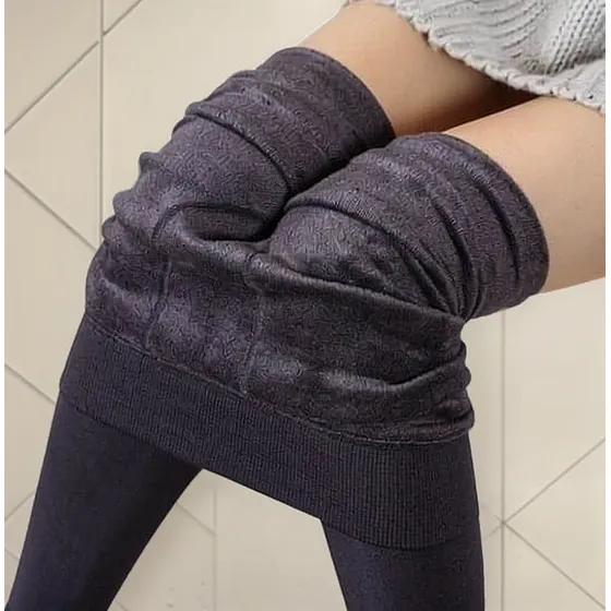 Pantalón Leggins Media Térmico Invierno Ropa Clima Frio Dama