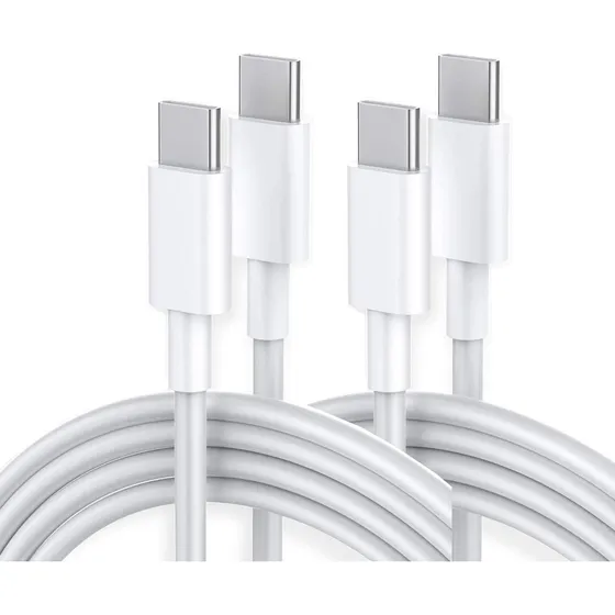 2 Cables Treqa Usb C A Usb C 3m Datos Tipo C Carga Rapida