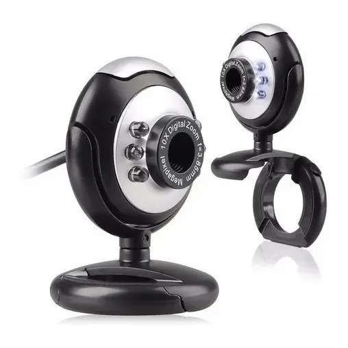 Camara Web Cam Usb Vision Nocturna Micrófono Wash