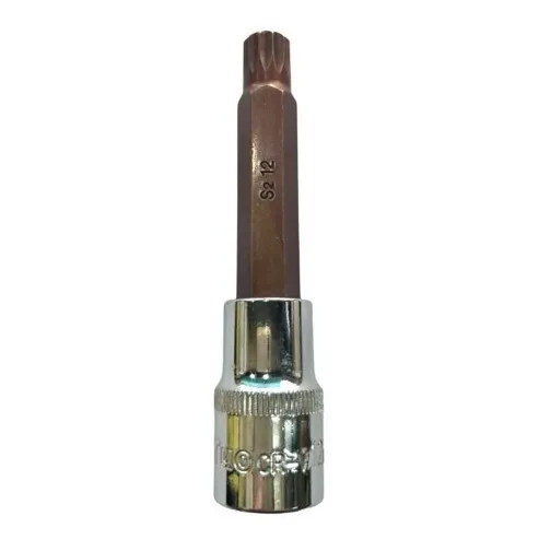 Dado Spline M12 Largo Acople 1/2