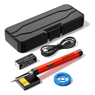 Kit De Ferro De Soldar Micro-usb J05v, Com Bateria Sem Fio, Kit De Ferro De Soldar Micro-usb J05v, Com Bateria Sem Fio,