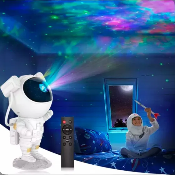 Proyector De Astronauta De Techo Para Cuarto Niño Casa
