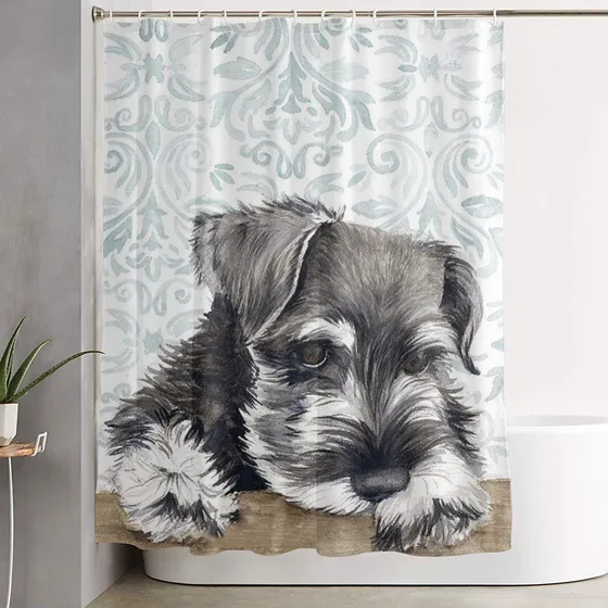 Cortina Ducha Extra Larga Gancho Gruesa Para Hogar Baño 60 
