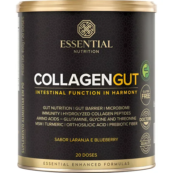 Collagen Gut Essential Nutrition C/ Msm + Glutamina + Zinco