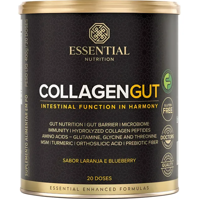 Collagen Gut Essential Nutrition C/ Msm + Glutamina + Zinco