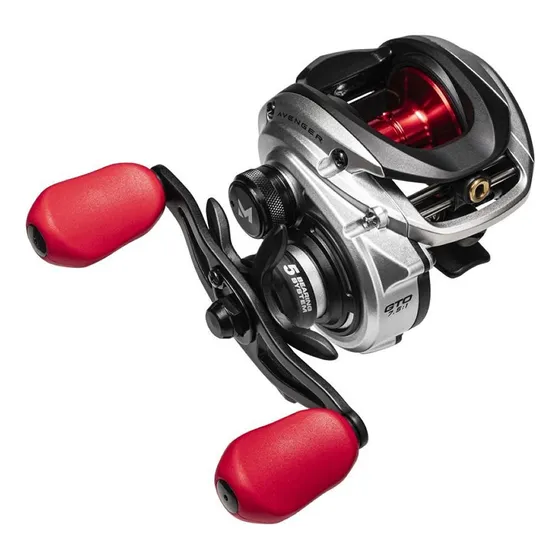 Carretilha Marine Avenger 5000 Prata 7.5:1 Magcore Drag 4,5k