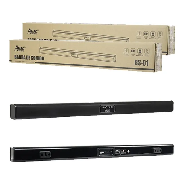 Paquete 2 Bocinas Barra De Sonido Bluetooth Entrada Sd / Usb