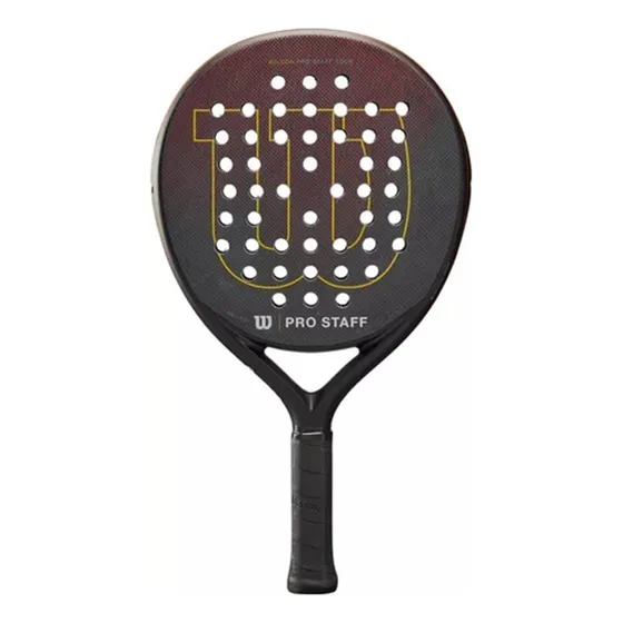 Paleta Padel Pala Wilson Pro Staff Tour Carbono Eva Redonda
