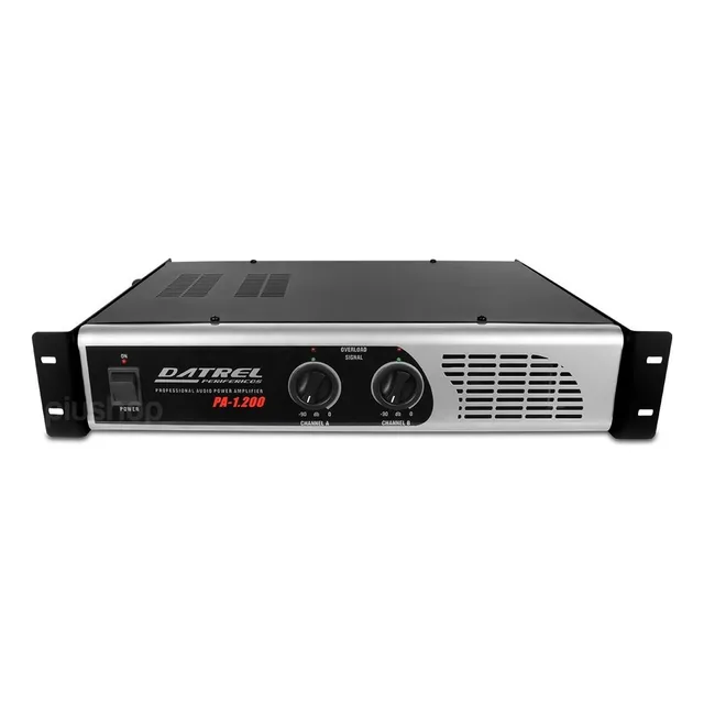 Potência De Som Amplificador Datrel Pa 1200 - 200 Watts Rms