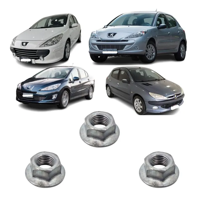 Kit Porca Conversor Câmbio Al4 Citroenc3 C4 308 408 Original