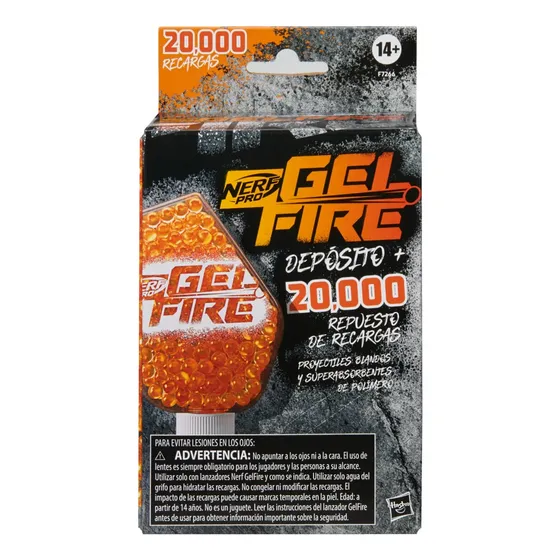 Repuesto Nerf Pro Gelfire 20000 Recargas