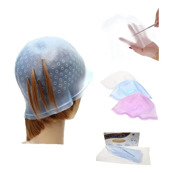 Gorro Para Mechas De Silicon Con Su Aguja
