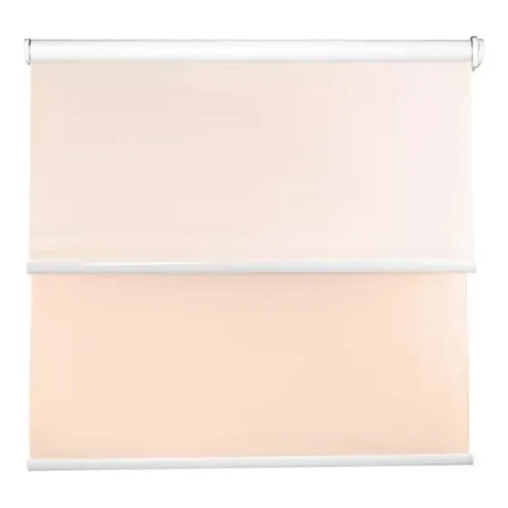 Cortina Roller Doble Paño Blackout Mas Visillo 160x200 