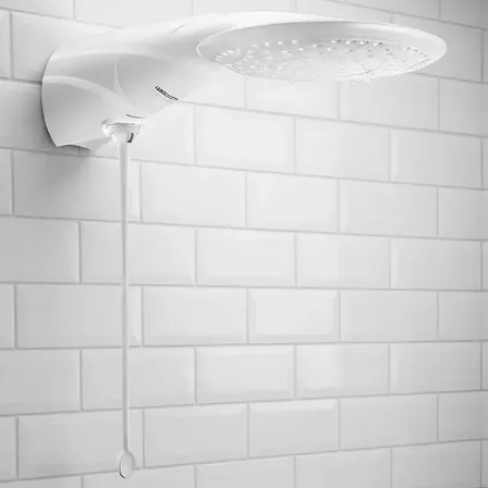Lorenzetti Ducha Elétrica de parede Advanced Multitemperaturas branco