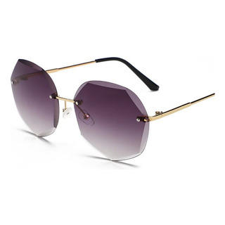 Gafas De Sol Poligonales Sin Montura Para Mujer Uv400 - Vera Gafas De Sol Poligonales Sin Montura Para Mujer Uv400 - Vera