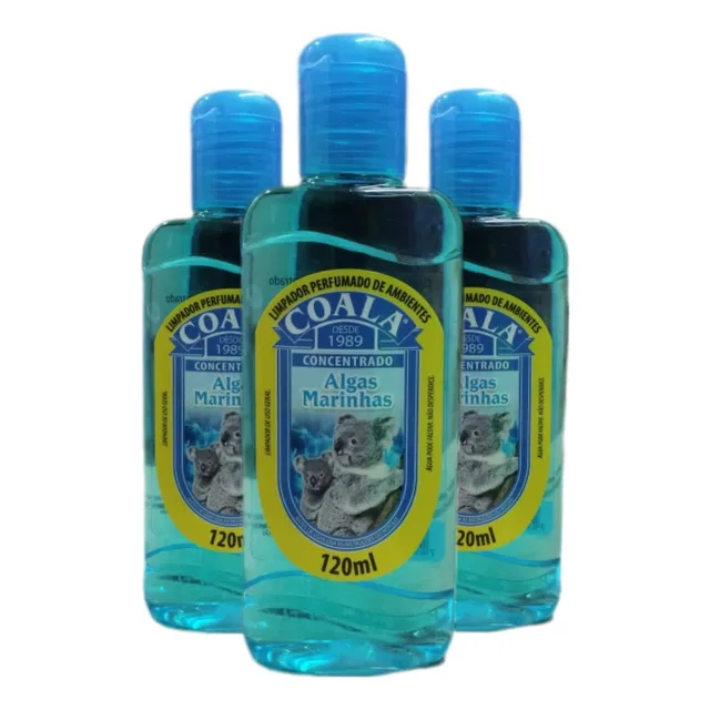 Kit Aromatizante Coala 120ml - Todas As Fragrâncias - 3 Und