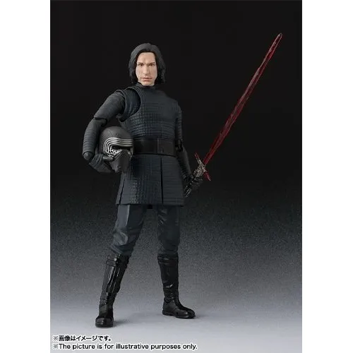 Figura de acción  Kylo Ren Unmasked de Bandai S.H. Figuarts