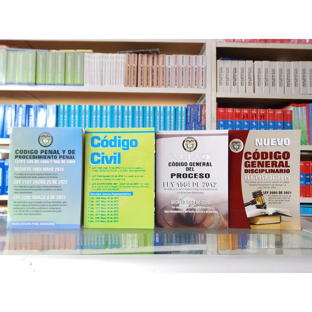 Codigo Penal, Civil, General Del Proceso Y Disciplinario