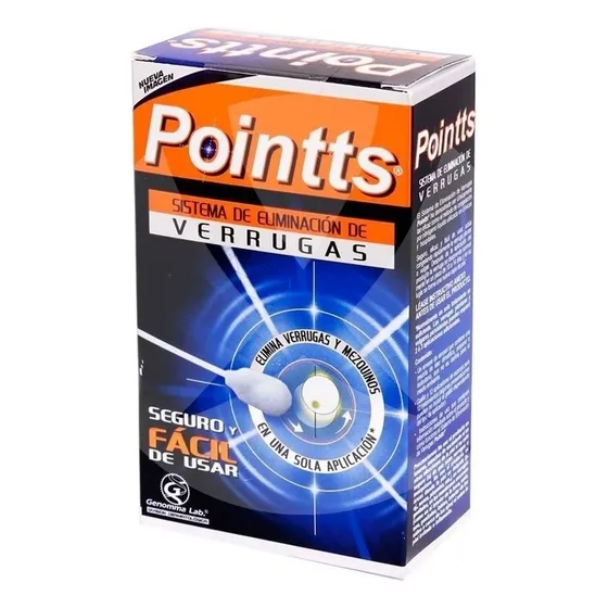 Pointts Eliminação De Verrugas Importado 100% Original 80ml Tipo De Embalagem Caixa Fragrância Original Tipos De Pele Com Verrugas