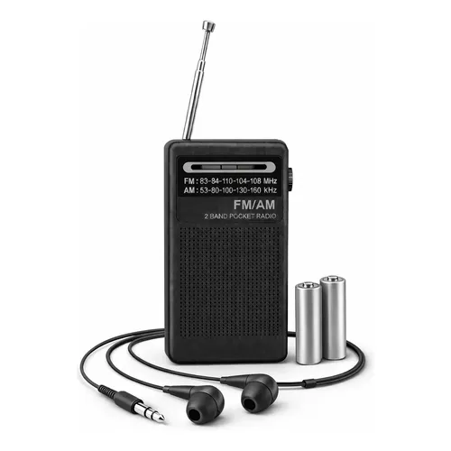 Rádio Portátil Sony Icf-p26 Am E Fm Preto | MercadoLivre
