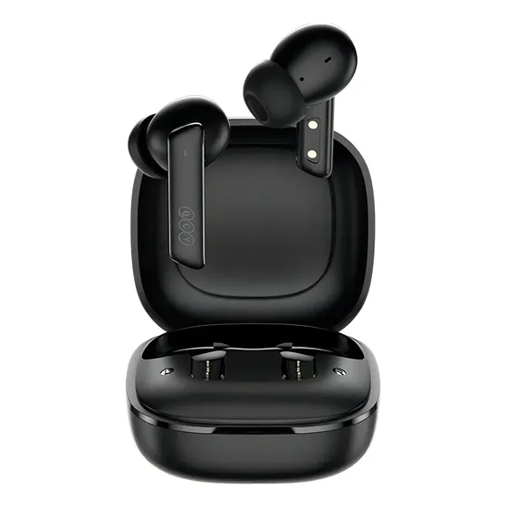 Fone Qcy Ht05 Melobuds Bluetooth 5.2 Com Cancelamento Anc Cor Preto